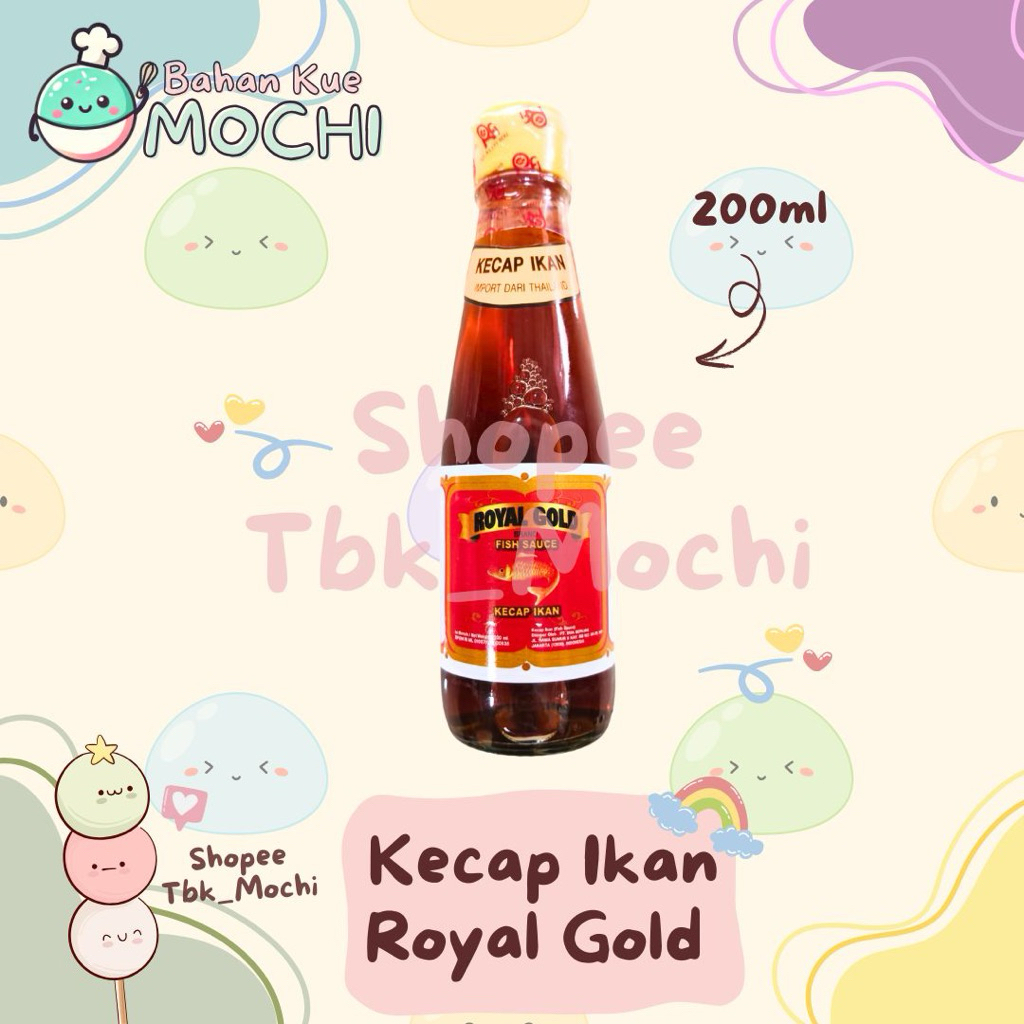 Kecap Ikan Royal Gold / Royal Gold Fish Gravy / Kecap Ikan Royal Gold 200ml