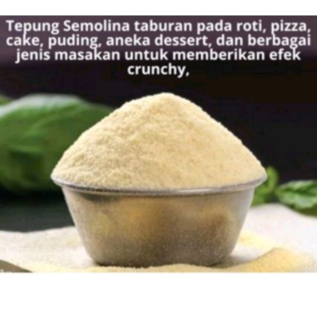

Tepung Semolina Pizza/Tepung Pizza Repack 100gr