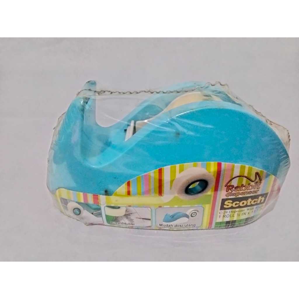 

CLEARANCE SALE STOK LAMA SCOTCH RABBIT DISPENSER C 29 WITH MAGIC TAPE 1/2 INCH X 157 INC