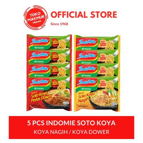 

5 PCS INDOMIE SOTO KOYA PEDES DOWER / KOYA NAGIH