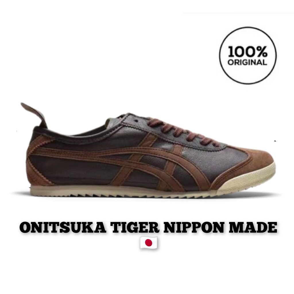 Onitsuka Tiger Nippon Made Original Japan Brown Free Paperbag