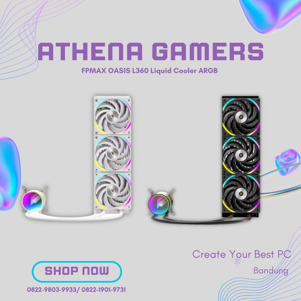 FPMAX OASIS L360 Liquid Cooler ARGB  | ATHENA GAMERS