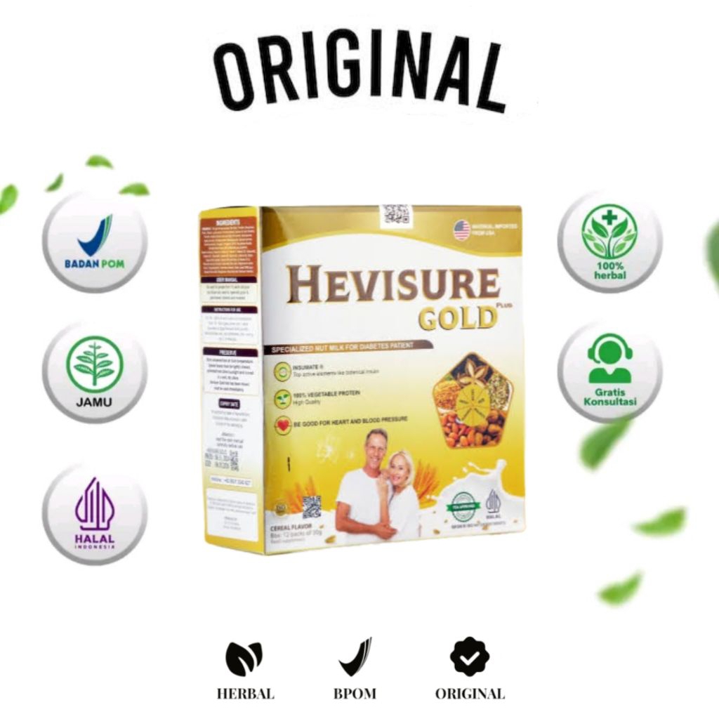 

HEVISURE GOLD MILK / SUSU HEVISURE SUSU DIABETES / HEVISURE SUSU DIABETES KENCING MANIS