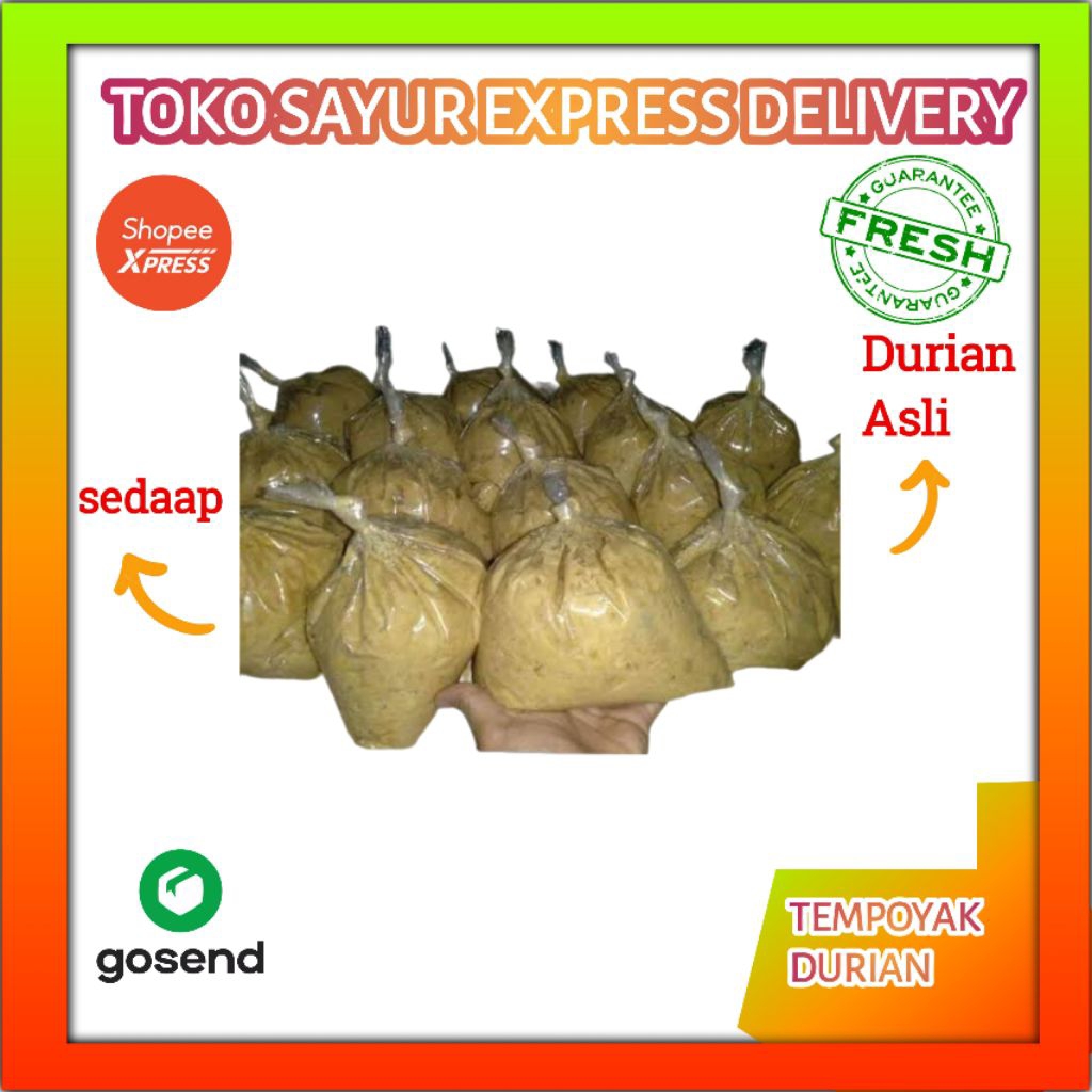 

Tempoyak Per Bungkus - Palembang