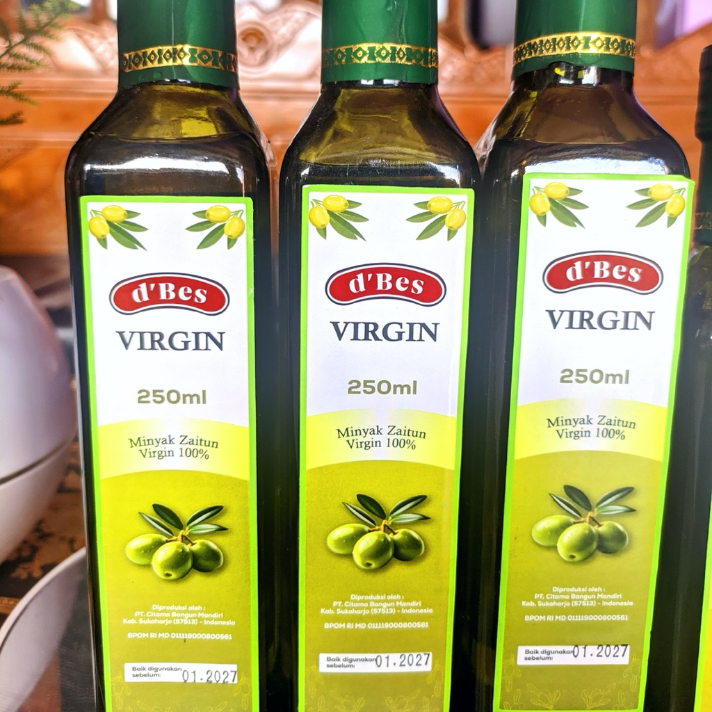 

Minyak Virgin Zaitun 100 % Oil 250 ml Original