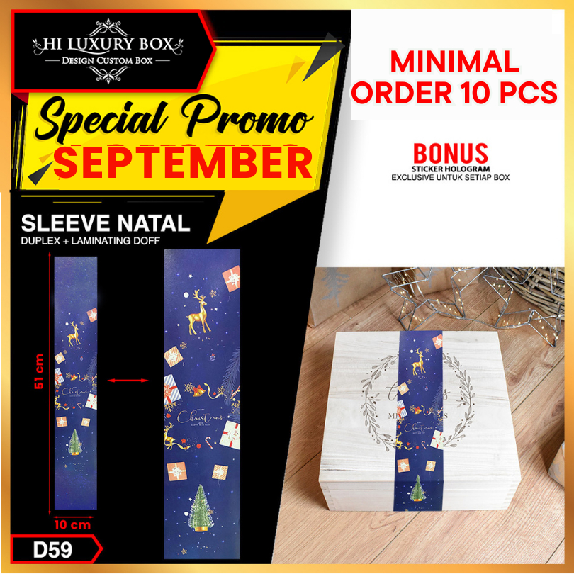 

Sleeve Merry Christmass|Sleeve Natal|Paperbelt Natal|Paper BeltD59
