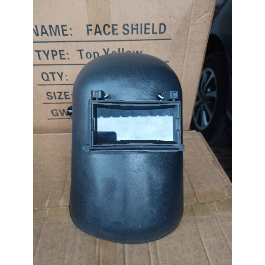 Kap las / topeng las / kedok las welding fastrack putar set kaca