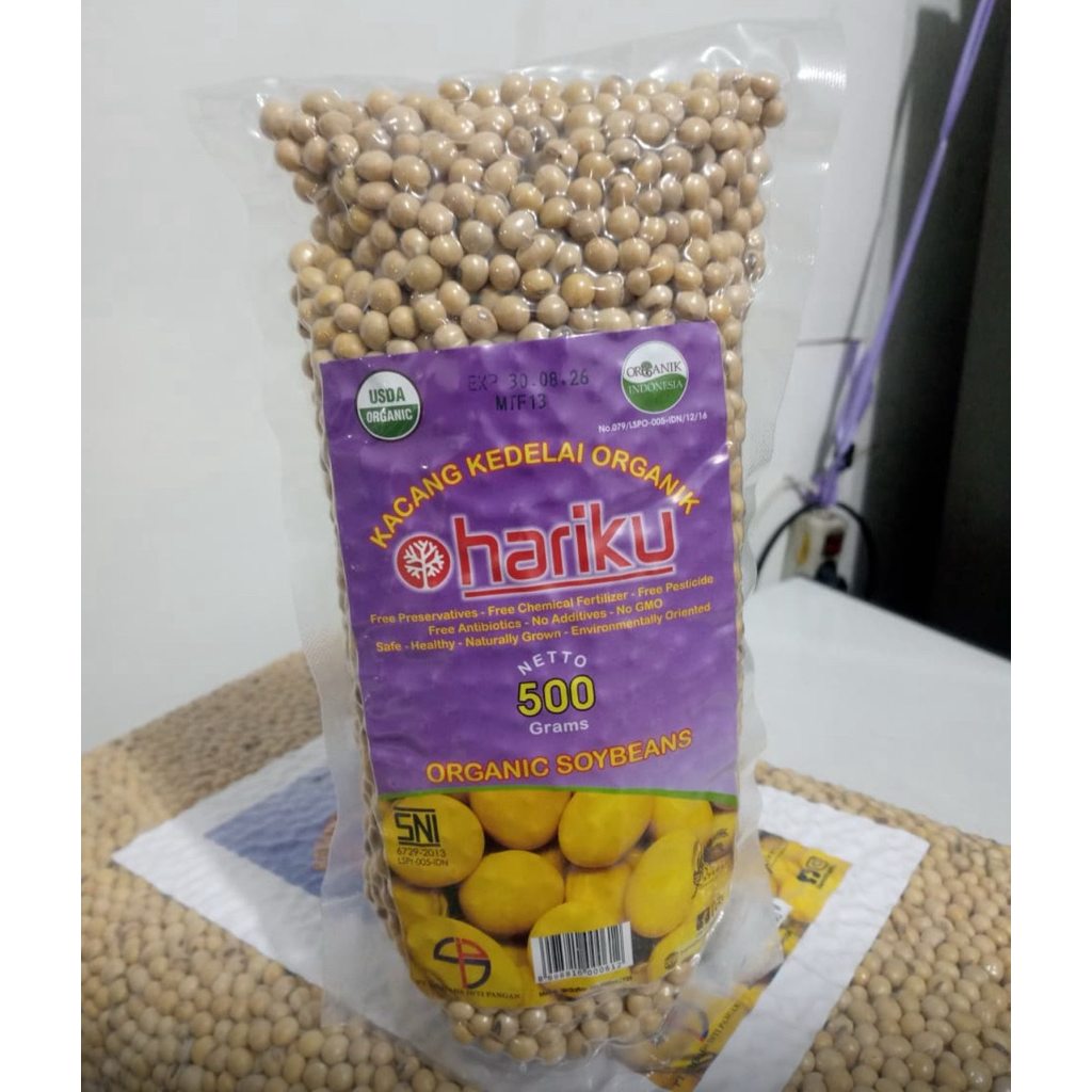 

Hariku Kacang Kedelai / Organik Soybeans 500