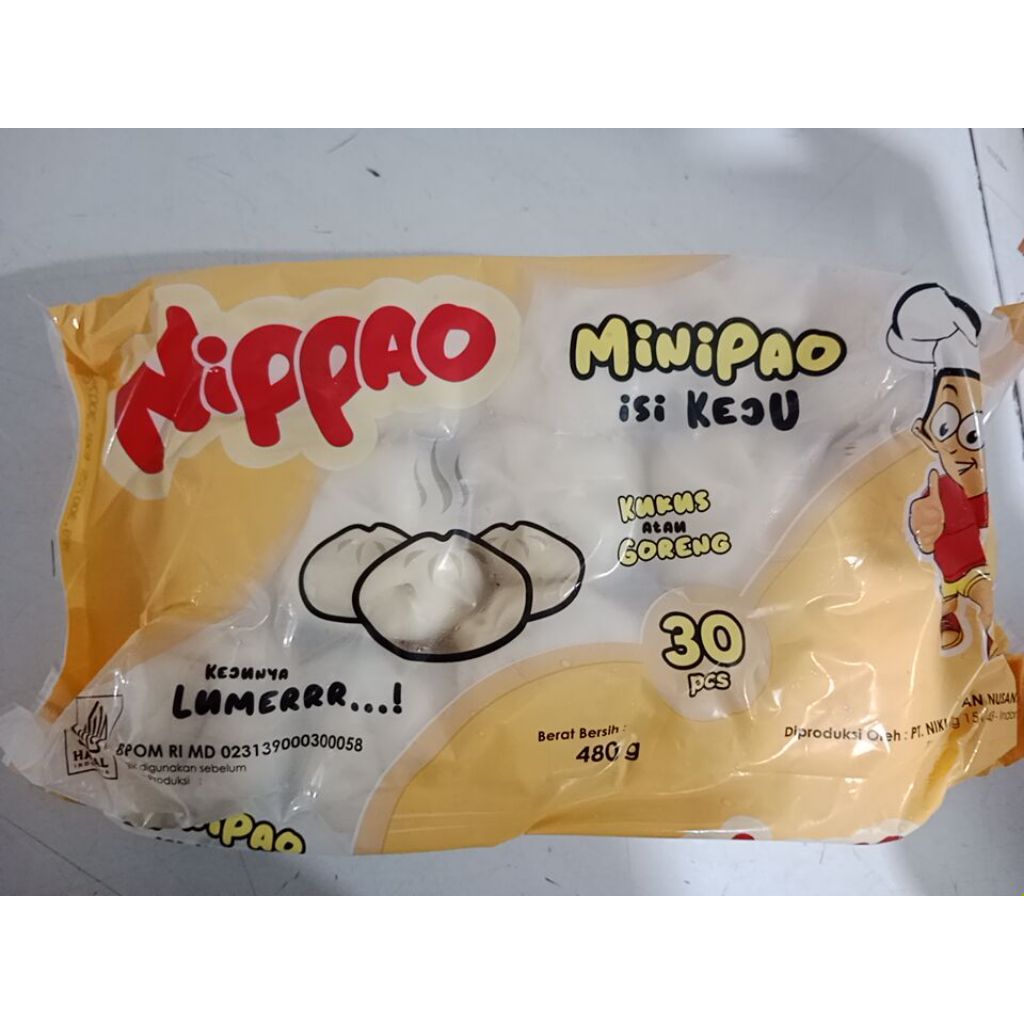 

Nippao minipao rasa keju