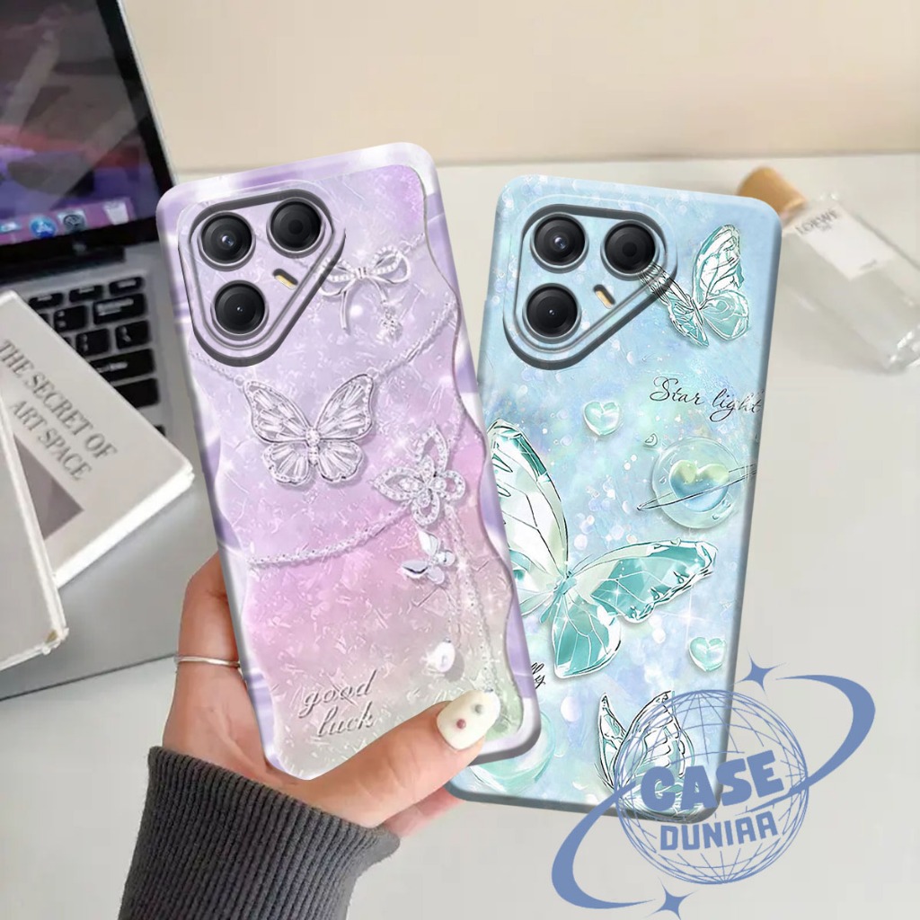 Case Kartun lucu Untuk semua type hp Tecno 7 Spark 10 Pro Spark 30C Spark GO 1 Pova 6 Pova Neo 3 ter