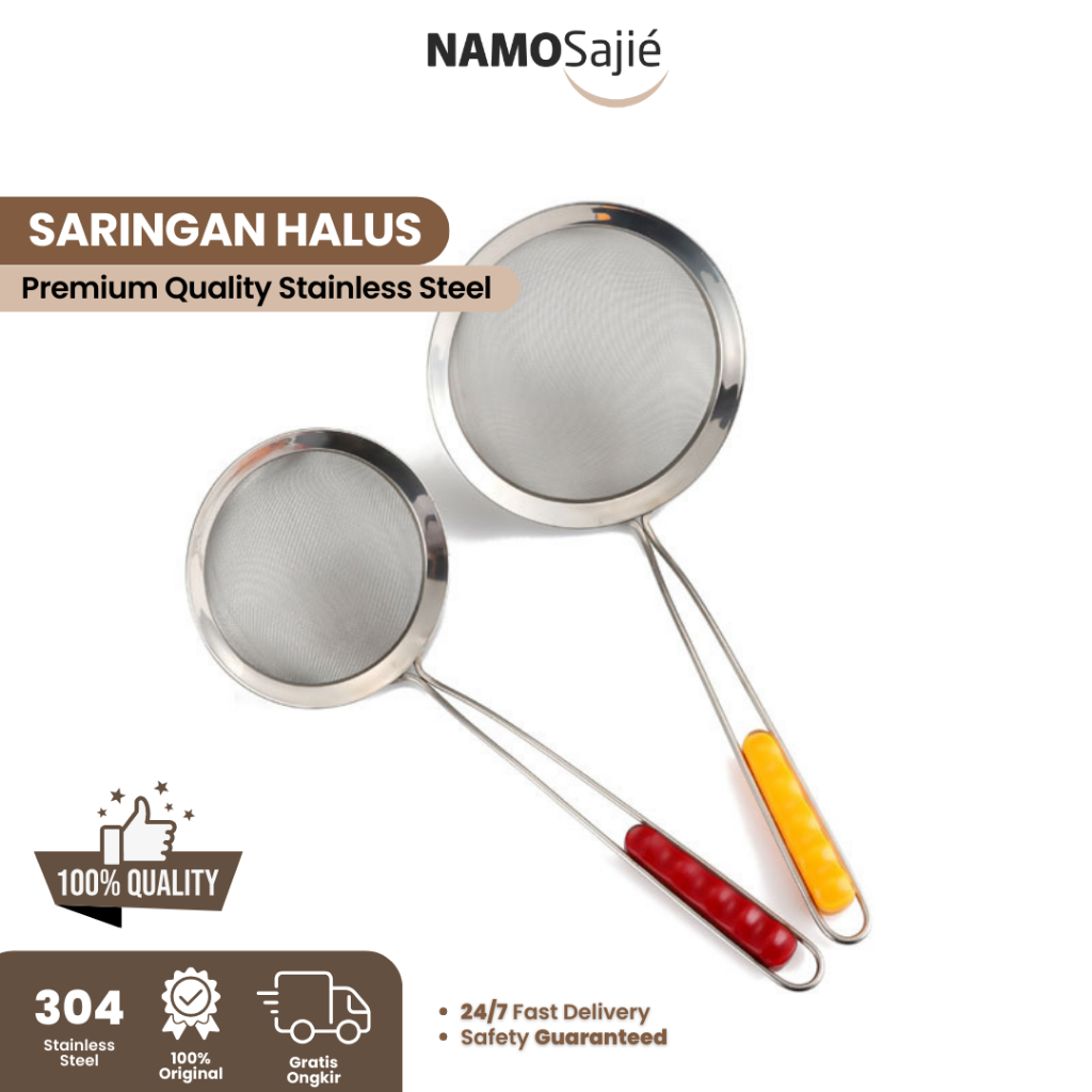 Saringan Halus | Saringan Minyak Goreng Halus Anti karat Stainless | Saringan Tepung Halus 2896