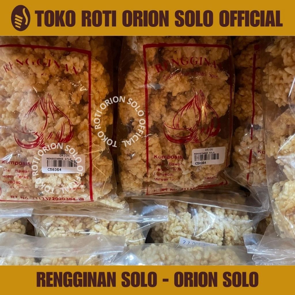 

Rengginan Oleh Oleh Khas Solo - Orion Solo
