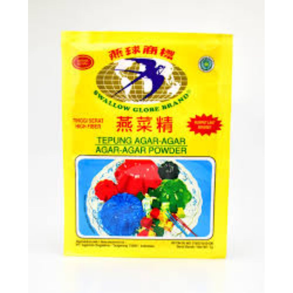 

AGAR AGAR SWALLOW PER PCS / 1 BIJI