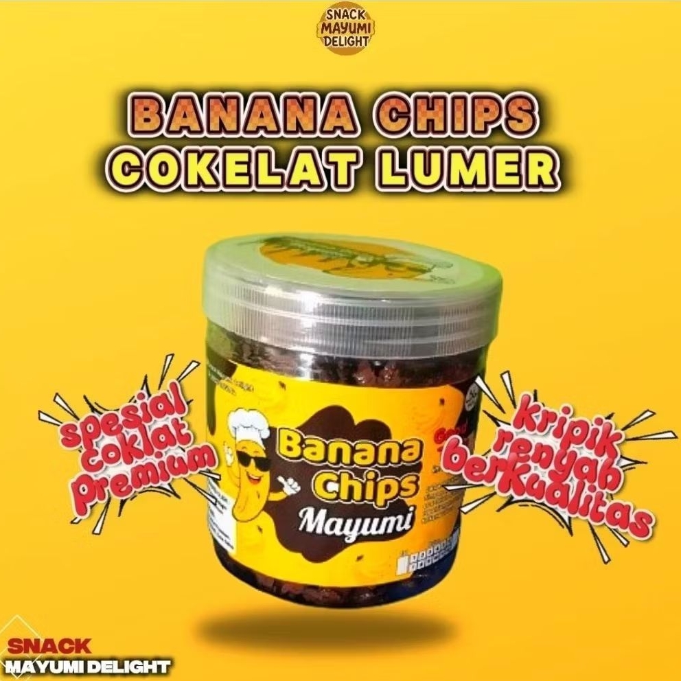 

Keripik Pisang Cokelat Lumer 250gr | SNACK MAYUMI DELIGHT