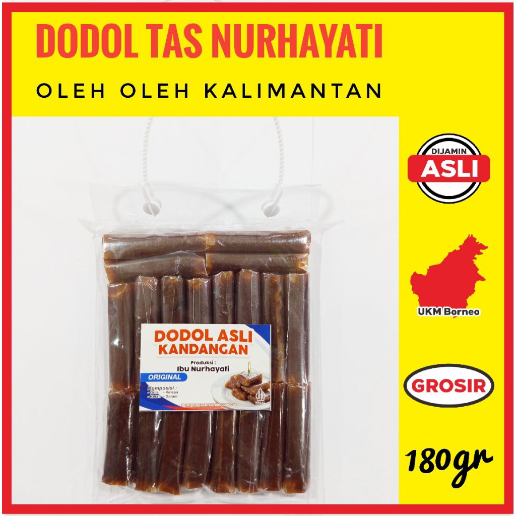 

Dodol Kandangan Ibu Nurhayati Oleh Oleh Banjarmasin Kalimantan