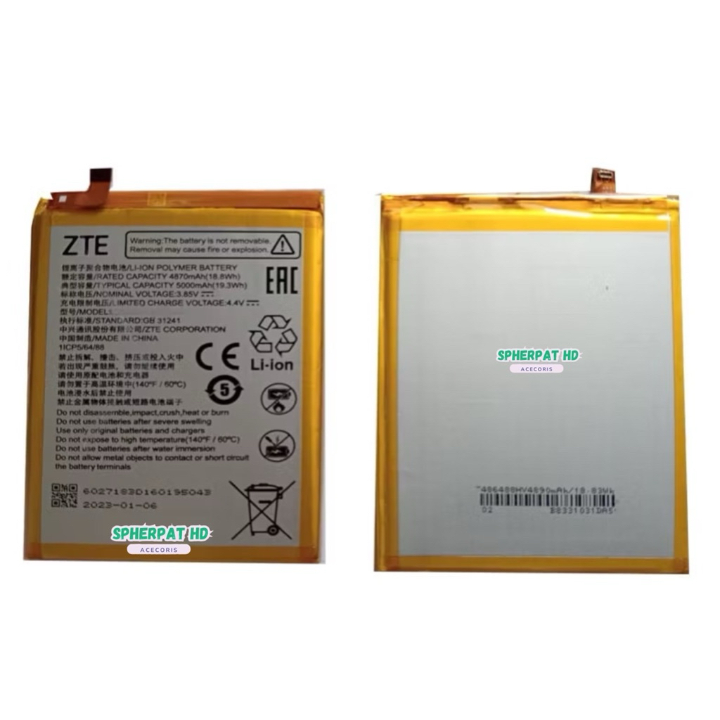 BATRE / BATERAI ZTE BLADE A53 PRO ORI