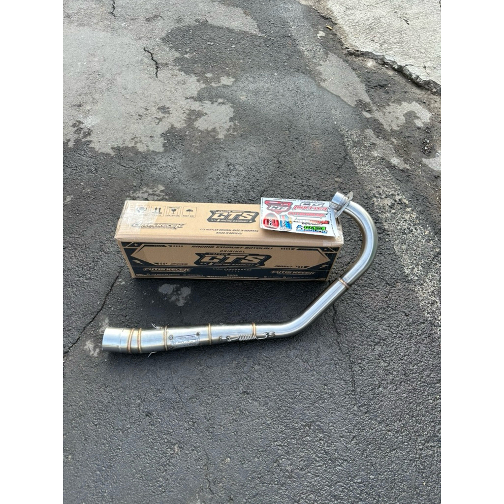 PIPA LEHER SATRIA FU TYPE PROSTTET ORIGINAL CTS MUFFLER
