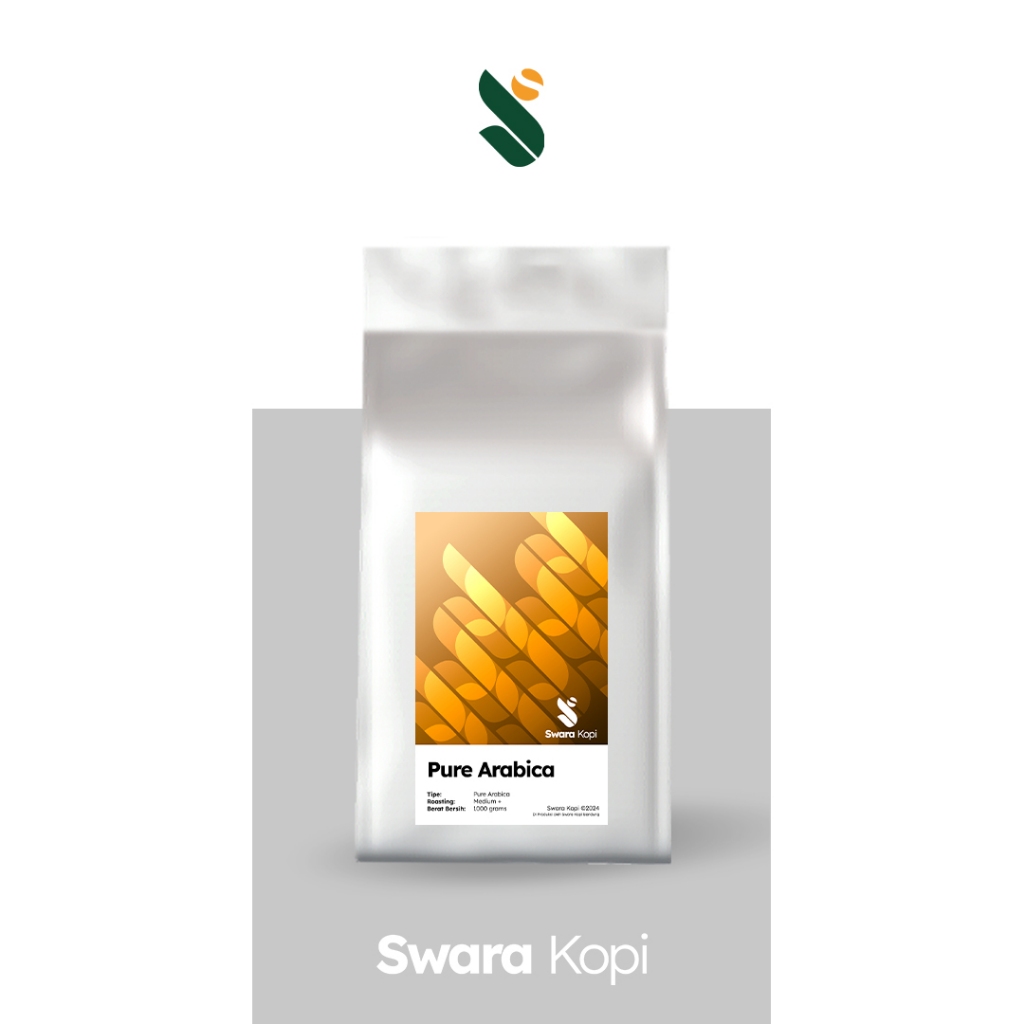 

Swara Kopi Pure Arabica 1kg – Biji & Bubuk Kopi Arabica Premium Single Origin Espresso V60