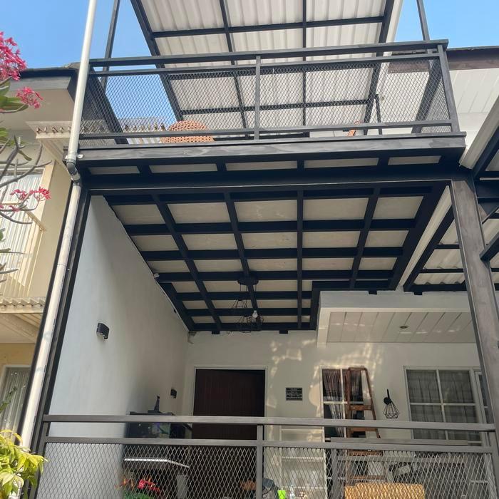 kanopi balkon kenopi atap tralis
