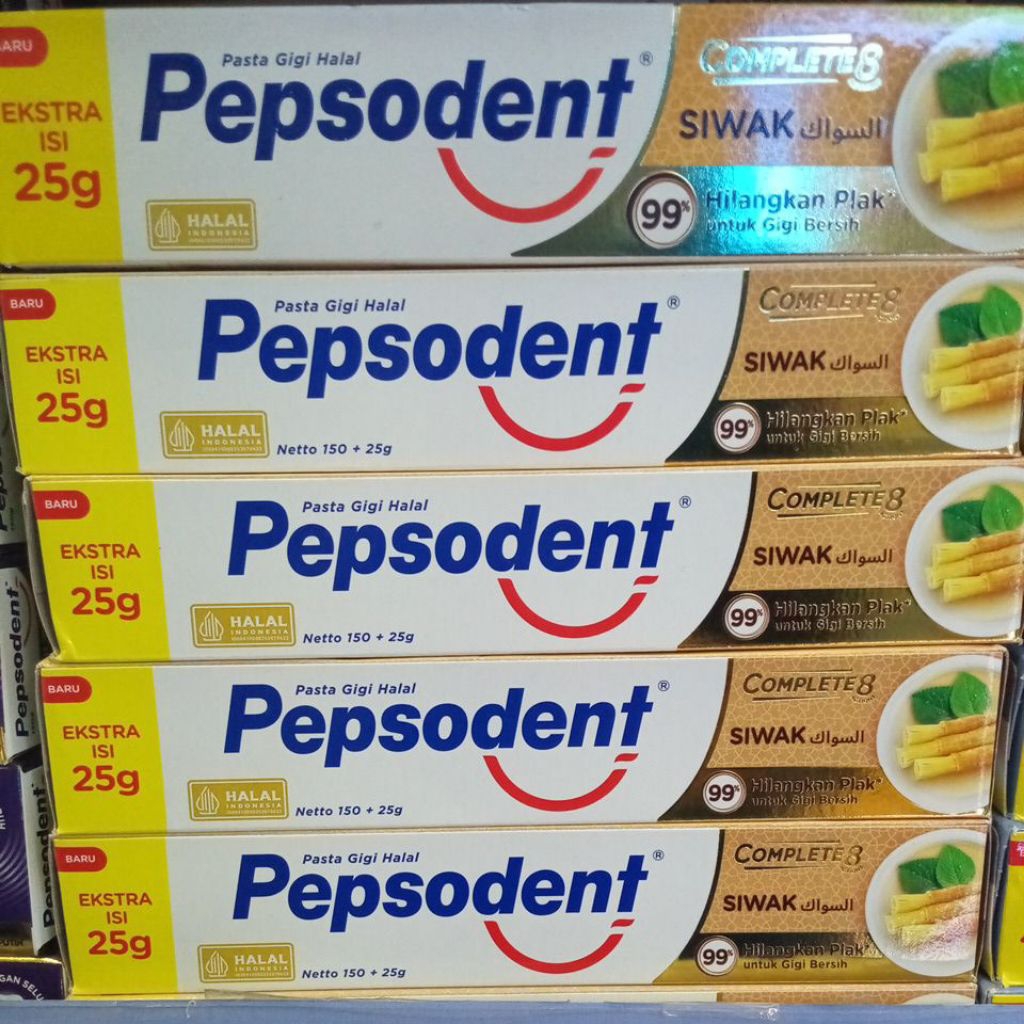 Pepsodent complete siwak