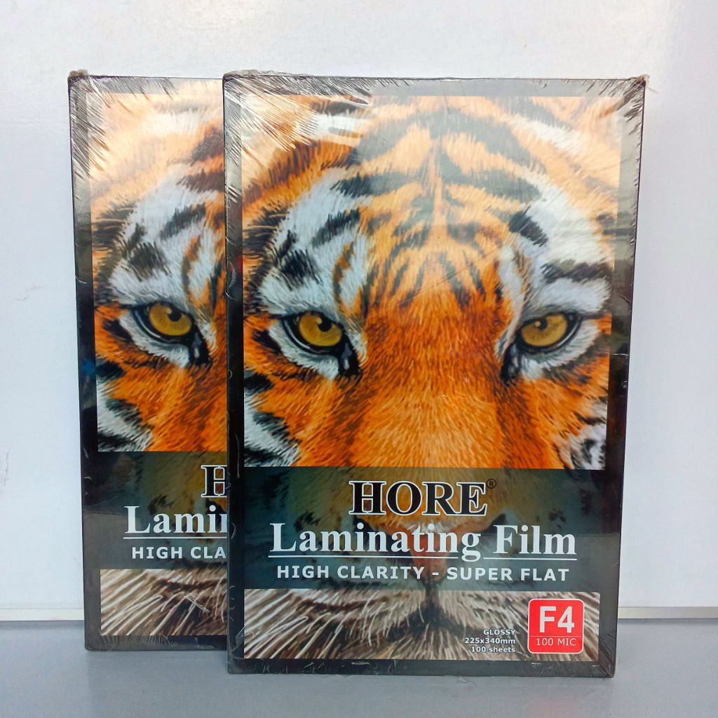 

Plastik Laminating Laminating Pouch Film HORE F4 ( Pak ) [ Original ]