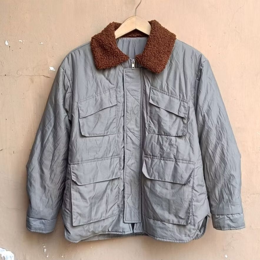Jacket winter military cocoa vintage