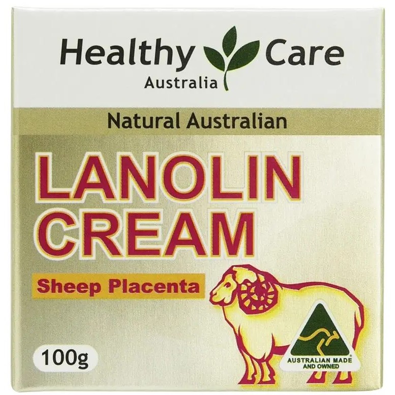 healty care lanolin cream / with sheep placenta/ original 100% australia / di jamin / Healthy Care L