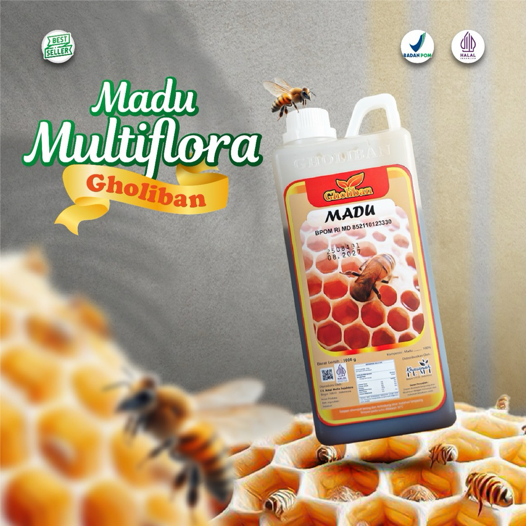 

Madu Multiflora Gholiban BPOM Original Product