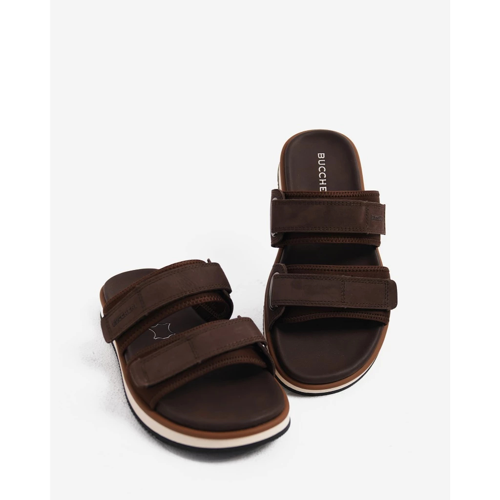 BUCCHERI Sandal Kulit Pria Kristoper - BR3273
