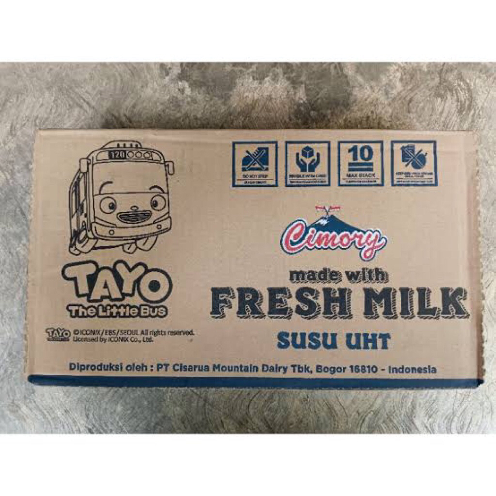 

Susu UHT Cimory Tayo 125 ml 1 karton isi 40 pcs (1 dus)