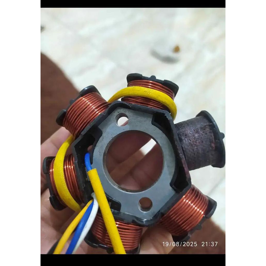 spul motor Honda Supra x lama barang original copotan