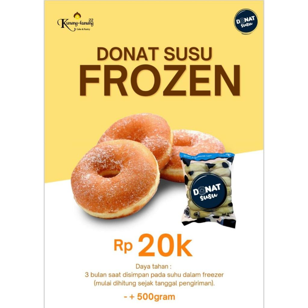 

Donat Susu Frozen
