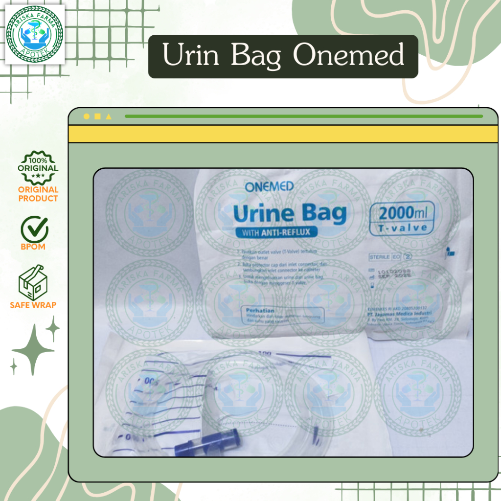 Urin Bag Onemed 200 ml per pcs