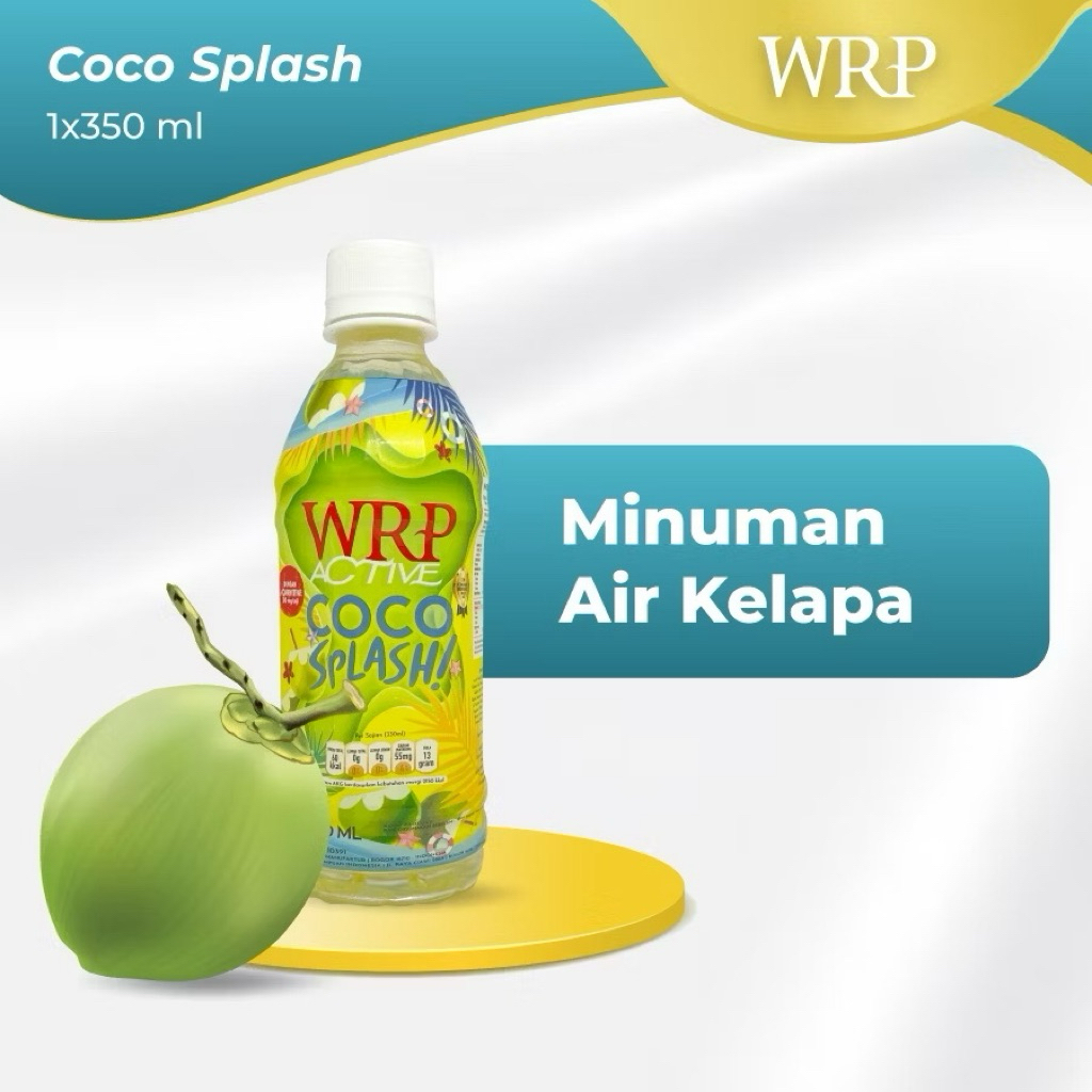 

WRP Coco Splash 350ml - Minuman Air Kelapa