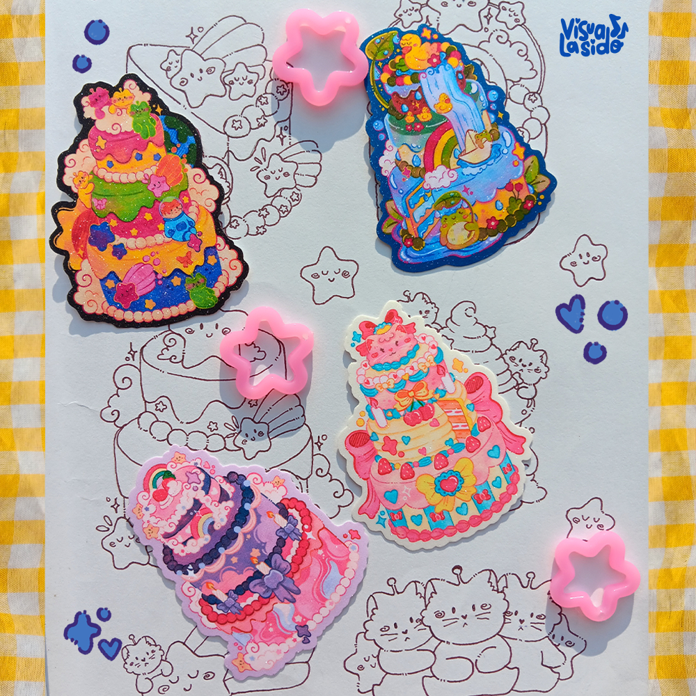 

Big Cake - Sticker Die Cut