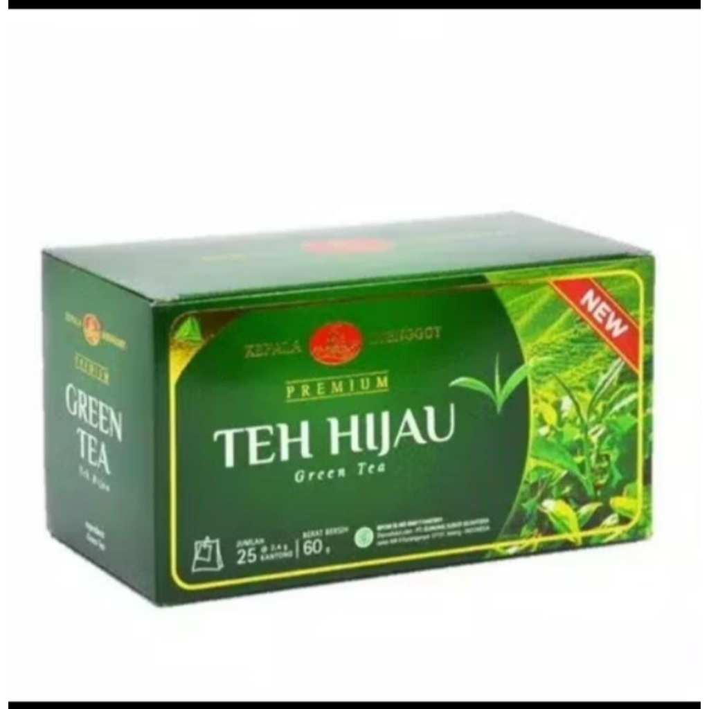 

teh celup cap kepala djenggot premium teh hijau diet celup |green tea