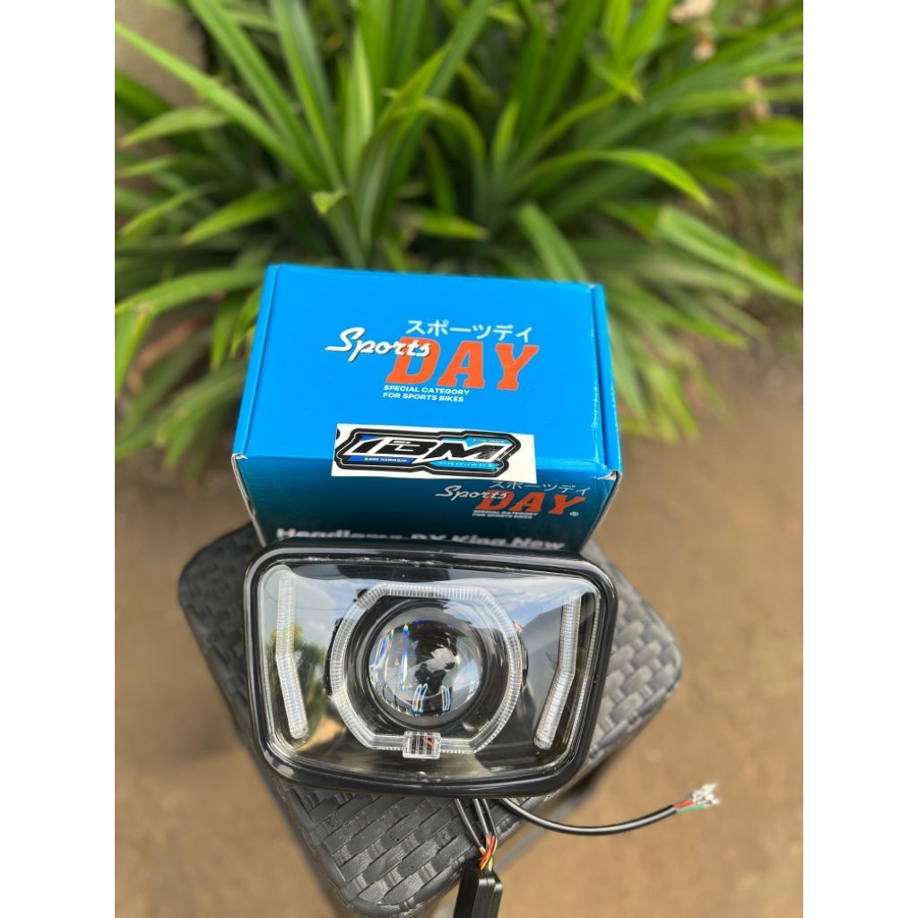 LAMPU DEPAN BILLED BILET RX KING SET BATOK DAY,HEADLAMP BILED RX KING SET BATOK