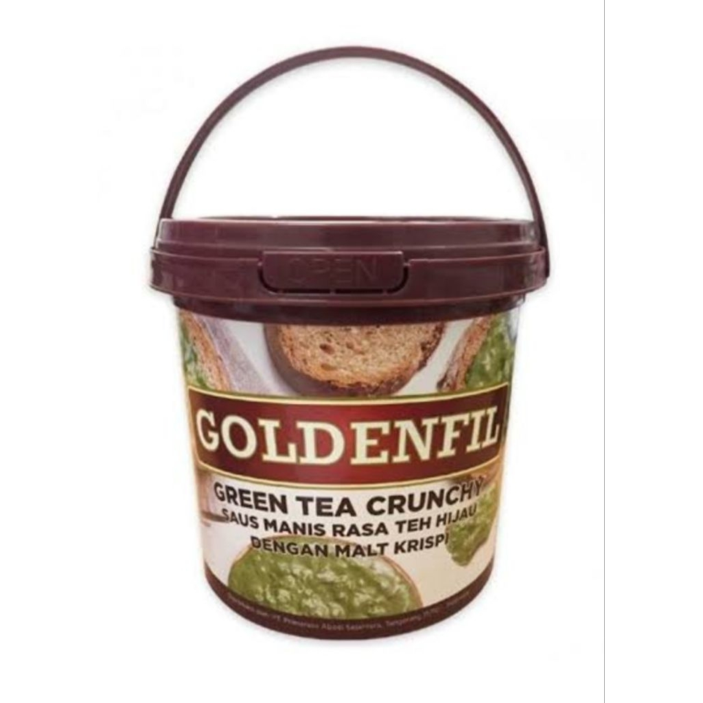 

Selai Roti Goldenfil Green Tea Crunchy 1 Toples/1Kg I BaliSupply.Co
