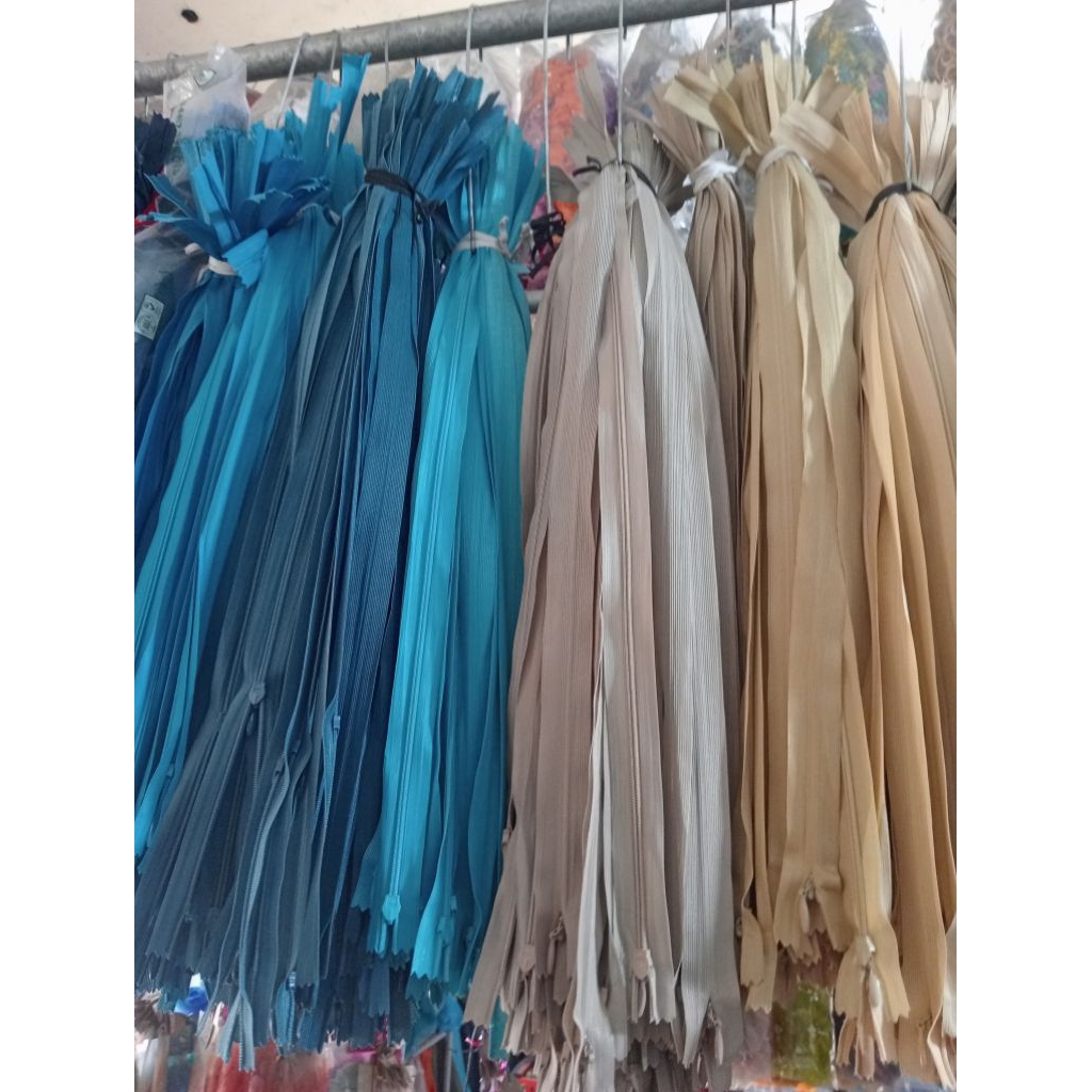 6pcs resleting jepang YEE/resleting baju yee/resleting gamis yee(20 inchi)