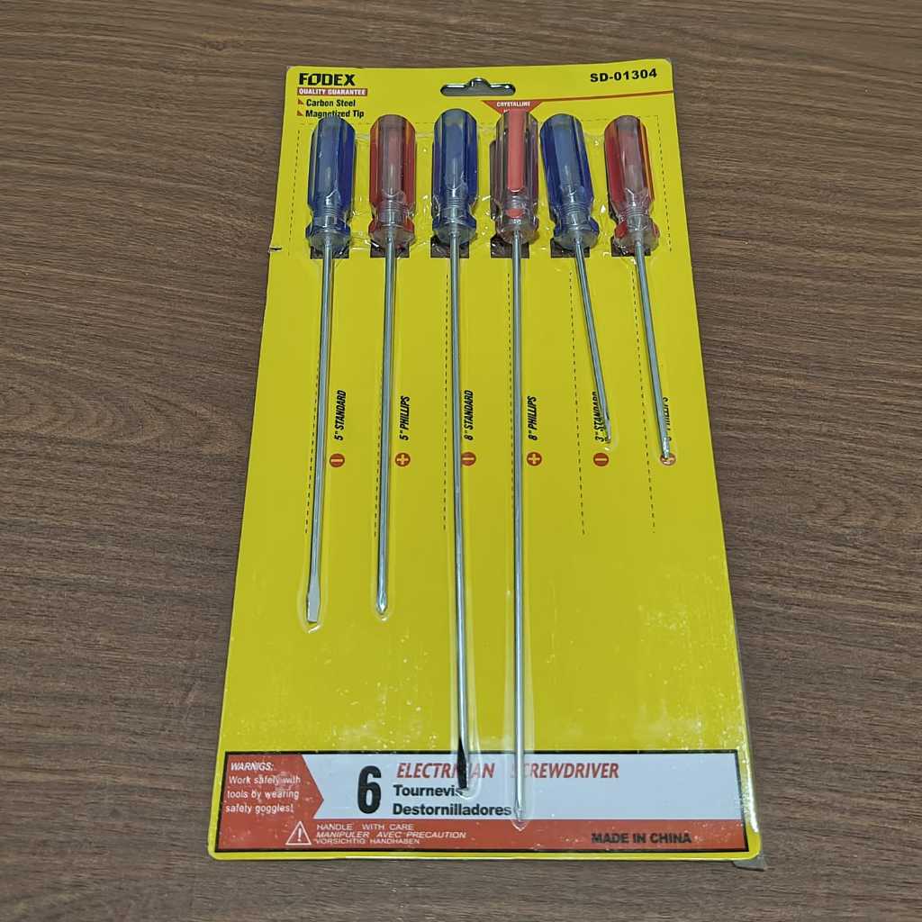 Termurah  Obeng Set 6Pcs Obeng Setting Karburator Obeng Radio - Obeng Setting Amerika Kecil Kurus Pa