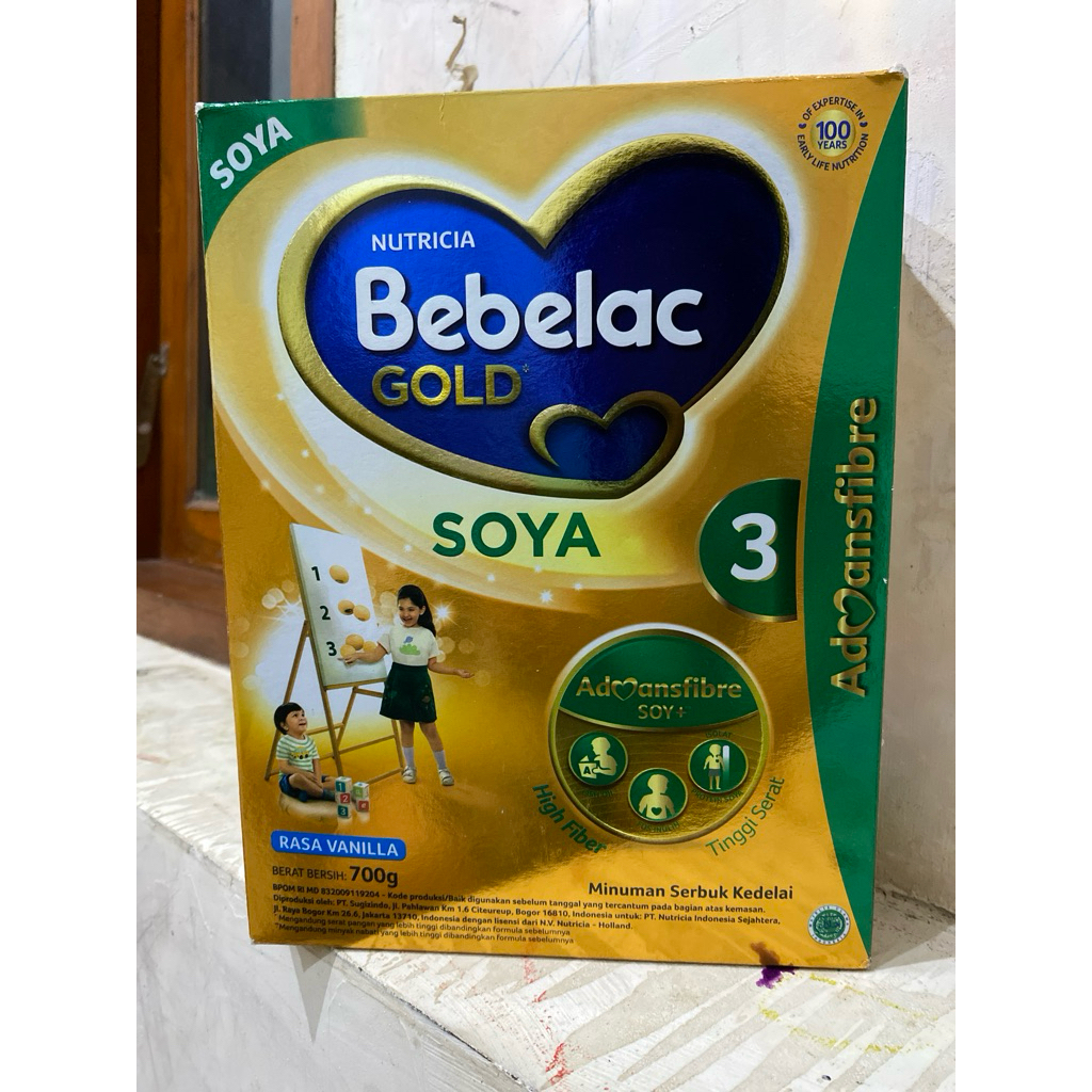 

Bebelac Gold Soya 3 Rasa Vanilla 700gr