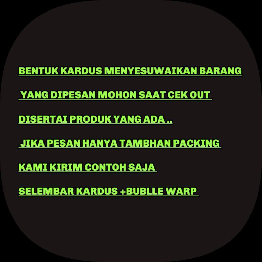 

tambahan packing kardus bublle rawp