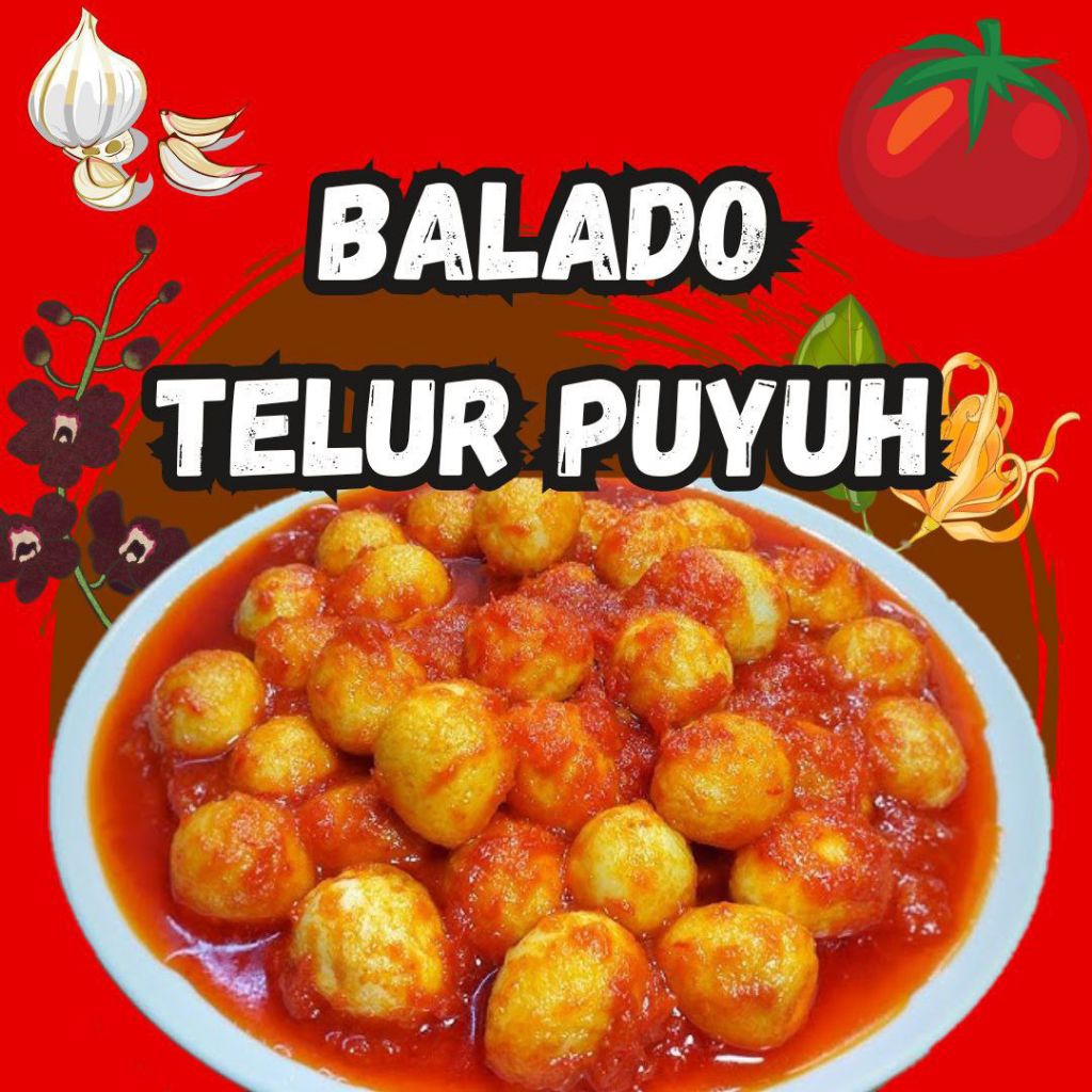 BALADO TELUR PUYUH FROZEN
