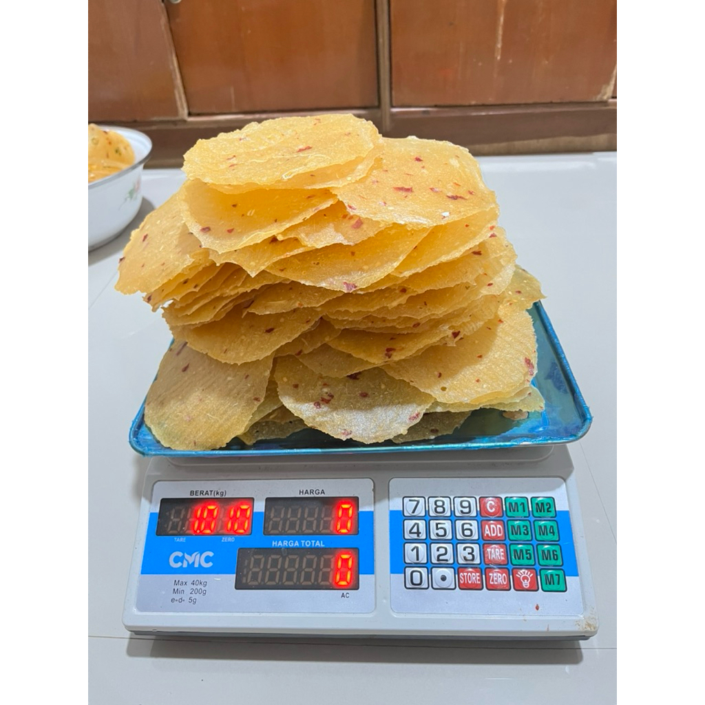 

kicimpring singkong pedas asin