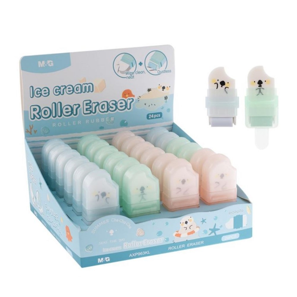 

M&G Ice Cream Roller Eraser AXP963KL - Penghapus Karakter Ice Cream Lucu
