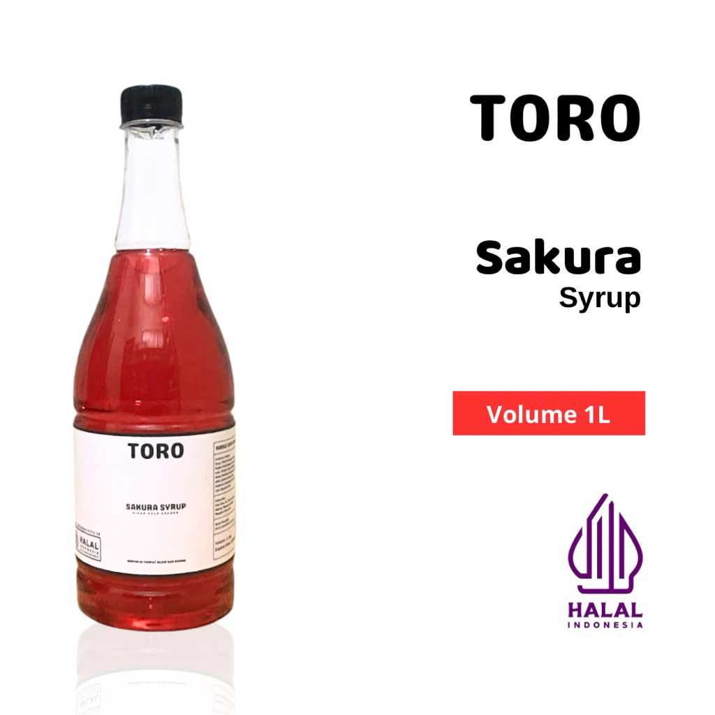 

Sakura Syrup 1L / Sirup Rasa Sakura 1000ml