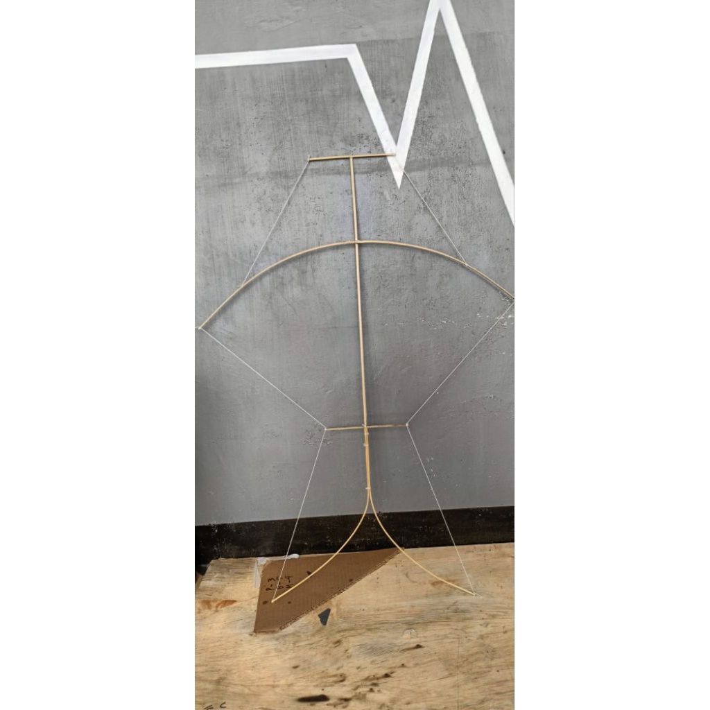 kerangka layangan cotek blolong