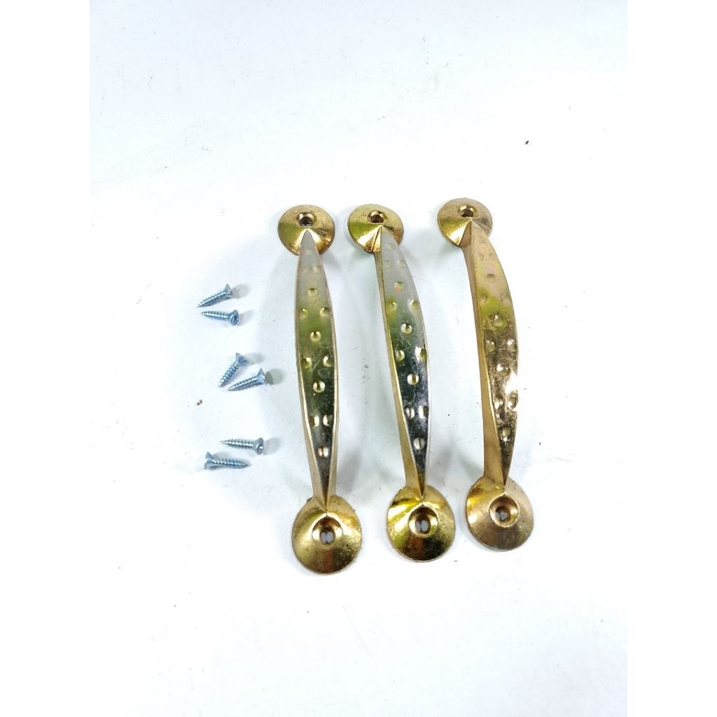 3PCS tarikan laci besi, no 002 , tarikan lemari tarikan pintu bahan besi