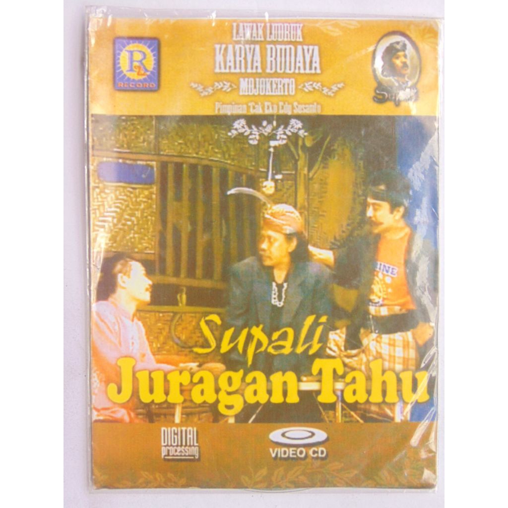 VCD Ludruk Karya Budaya Supali Juragan Tahu