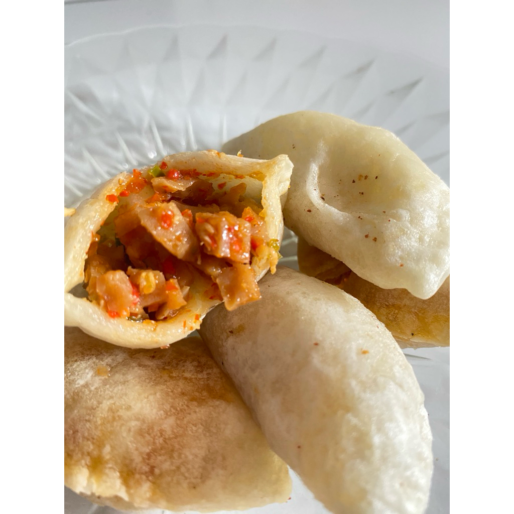 

Cireng isi Baso pedas